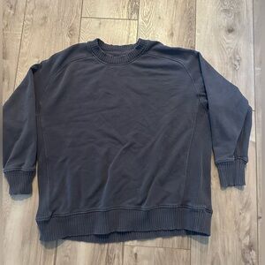 Aerie Women’s Charcoal Crewneck Sweater